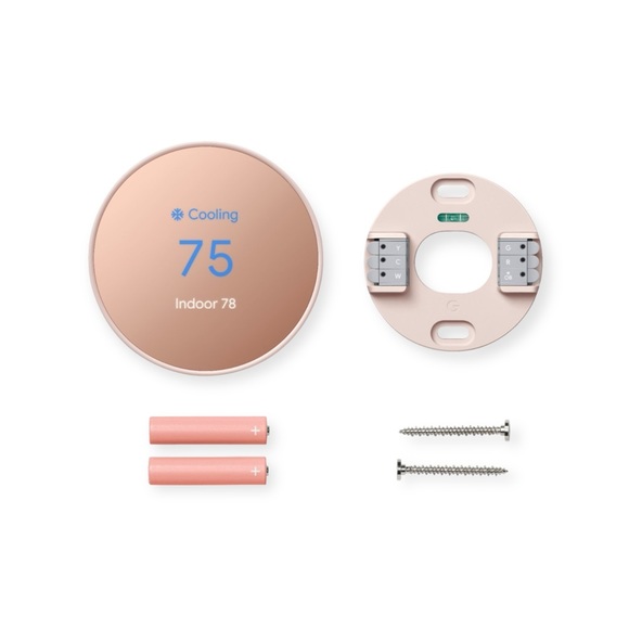 Google Nest Thermostat - Smart Programmable Wi-Fi Thermostat - Sand (Brand New) - Picture 5 of 15